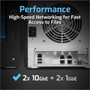 OWC 400TB Jupiter Mini 5-Drive Desktop Network Attached Storage NAS Solution - Xeon D-1518 Quad-core 4 Core 220 GHz - 5 x HDD - JMIN0535R040H2