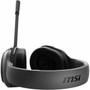 MSI Immerse GH50 Headset - Stereo - USB 20 Mini-phone 35mm - WiredWireless - 32 Ohm - 20 Hz to 20 kHz - On-ear - Binaural - - GH50W