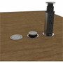 Wiremold Pop Up Tower - Black - 2 x Power Receptacles - 125 V AC  15 A Tower - Black POPUP-BK