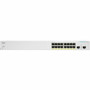 Cisco Business CBS220-16P-2G Ethernet Switch - 16 Ports - Manageable - Gigabit Ethernet - 101001000Base-T 1000Base-X - Refurbished CBS220-16P-2GNA-RF