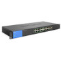 Linksys LGS124P 24-Port Business Gigabit POE+ Switch - 24-port switch with 12 PoE+ ports (ports 1-6 and 13-18) and dedicated PoE power (Fleet Network)