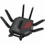 Asus ROG Rapture GT-BE98 Pro Wi-Fi 7 IEEE 80211 abgnacaxbe Ethernet Wireless Router - Quad Band - 240 GHz ISM Band - 6 GHz - 8 GT-BE98 PRO