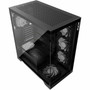 XPG INVADER X Mid-Tower PC Chassis - Mid-tower - Black - Tempered Glass SPCC - ATX Micro ATX Mini ITX Motherboard Supported - 10 x 75261378
