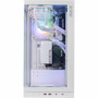 XPG INVADER X Mid-Tower PC Chassis - Mid-tower - White - Tempered Glass SPCC - ATX Micro ATX Mini ITX Motherboard Supported - 10 x 75261379