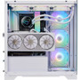 XPG INVADER X Mid-Tower PC Chassis - Mid-tower - White - Tempered Glass SPCC - ATX Micro ATX Mini ITX Motherboard Supported - 10 x 75261379