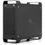 OWC Thunderbay Flex 8 Drive Enclosure Serial ATA U2 - Thunderbolt 3 Host Interface Desktop - Black - Hot Swappable Bays - 7 x HDD - OWCTB3F81N144