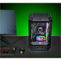 Thermaltake The Tower 300 Micro Tower Chassis - Micro Tower - Black - Tempered Glass SPCC - 3 x Bay - Mini ITX Micro ATX Motherboard CA-1Y4-00S1WN-00