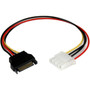 StarTechcom_12in_SATA_to_LP4_Power_Cable_Adapter_-_FM_-_For_Hard_Drive_-_18_Gauge_-_1_LP4SATAFM12