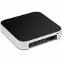 OWC miniStack STX Drive Enclosure Serial ATA PCI Express NVMe 40 - Thunderbolt 4 Host Interface - Matte Silver Black - Hot Bays - 1 OWCT4MSSH16N01