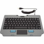 Gamber-Johnson Rugged Lite Keyboard - Cable Connectivity - USB Type A Interface - Windows Android Linux iOS Windows XP Mac OS - - 7160-1449-08