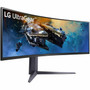 LG UltraGear 45GR65DC-B 45 Class Dual Quad HD DQHD Curved Screen Gaming LCD Monitor - 329 - Black - 445 Viewable - Vertical VA 45GR65DC-B