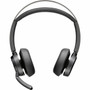 Poly Voyager Focus 2 USB-C-C Headset  USB-CA Adapter TAA - Google Assistant Siri - Stereo - USB Type C - WiredWireless - Bluetooth 9T9J9AAAC3