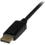 StarTech.com 3 ft DisplayPort to DVI Active Adapter Converter Cable - DP to DVI 1920x1200 - Black - 3 ft DisplayPort/DVI Video Cable - (DP2DVIMM3BS)