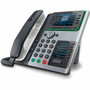 Poly Edge E450 IP Phone and PoE-enabled GSATAA - 32 x Total Line - VoIP - 35 8890 mm LCD - IEEE 80211abgn - 2 x Network - 8F3G9AA