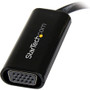StarTech.com USB 3.0 to VGA Adapter - Slim Design - 1920x1200 - External Video & Graphics Card - Dual Monitor Display Adapter - - a a (USB32VGAES)
