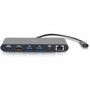C2G USB-C 6-in-1 Mini Docking Station Bundle for Laptops - for TabletNotebookDesktop PCSmartphoneKeyboardMouse - Charging - USB C C2G54479