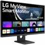 LG MyView 27SR50F-B 32 Class Full HD Smart LCD Monitor - 169 - White - 315 Viewable - In-plane Switching IPS Technology - 1920 x 27SR50F-B