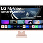 LG MyView 27SR50F-P 27 Class Full HD Smart LCD Monitor - 169 - Pink - 27 Viewable - In-plane Switching IPS Technology - 1920 x - 27SR50F-P