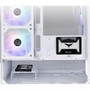 Thermaltake View 170 TG ARGB Snow Micro Chassis - Micro Tower - Snow - SPCC Tempered Glass - Mini ITX Micro ATX Motherboard - 8 x - CA-1Z4-00M6WN-00
