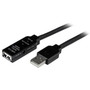 StarTech.com 25m USB 2.0 Active Extension Cable - M/F - 82 ft USB Data Transfer Cable - First End: 1 x Type A Male USB - Second End: 1 (Fleet Network)