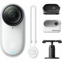 Insta360 Digital Camcorder - 22 5588 mm Touchscreen - 4K 27K Full HD - Arctic White - MP4 H264 - USB - microSD - GPS - LAN CINSAATAGO3S04