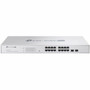 TP-Link Omada Pro 16-Port Gigabit Smart Switch with 2 SFP Slots - 16 Ports - Manageable - Gigabit Ethernet - 101001000Base-T - 2 - S4500-16G2F