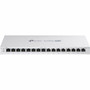 TP-Link Omada Pro 16-Port Gigabit Smart Switch with 8-Port PoE - 16 Ports - Manageable - Gigabit Ethernet - 101001000Base-T - 2 - W S4500-16GP