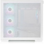 Thermaltake View 380 TG ARGB Snow Mid Tower Chassis - Mid-tower - Snow - SPCC Tempered Glass - Mini ITX Micro ATX ATX Motherboard - CA-1Z2-00M6WN-00
