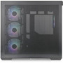 Thermaltake View 380 TG ARGB Mid Tower Chassis - Mid-tower - Black - SPCC Tempered Glass - Mini ITX Micro ATX ATX Motherboard - 10 CA-1Z2-00M1WN-00