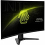 MSI MAG 32C6X 32 Class Full HD Curved Screen Gaming LED Monitor - 169 - Black - 315 Viewable - Vertical Alignment VA - LED - x - MAG32C6X