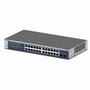 Netgear Gigabit Smart Switches - 24 Ports - Manageable - Gigabit Ethernet - 101001000Base-T 1000Base-X - 3 Layer Supported - 2 SFP GS724T-600NAS