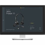 Jabra Engage 55 SE Headset - Stereo - USB Type A - WiredWireless - DECT - 490 ft 14935 m - 40 Hz to 16 kHz - Over-the-head On-ear 9659-415-125