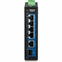 TRENDnet 6-Port Industrial 25G DIN-Rail Switch with 1 x 10G Port - 6 Ports - 25 Gigabit Ethernet 10 Gigabit Ethernet - 25GBase-T TI-G50611