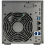 Asustor Lockerstor 4 Gen3 AS6804T 4 Bay NAS AMD Ryzen Quad-Core 23 GHz 16GB RAM ECC DDR5 4 M2 NVMe Slots Dual 5GbE and Dual USB AS6804T