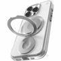 STM Goods Roll Case for iPhone 16 Series - For Apple iPhone 16 Pro Smartphone - Clear Silver - Drop Resistant Impact Absorbing - - STM-322-451FF-02