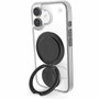 STM Goods Roll Case For iPhone 16 Series - For Apple iPhone 16 Plus Smartphone - Clear Silver - Drop Resistant Impact Absorbing - - STM-322-451FG-02