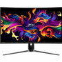 MSI MPG 321CURX QD-OLED 32" Class 4K UHD Curved Screen Gaming OLED Monitor - 16:9 - Metallic Black - 31.5" Viewable - Quantum Dot OLED (Fleet Network)