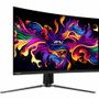 MSI MPG 32 Class 4K UHD Curved Quantum Dot OLED Gaming Monitor Metallic Black Viewable 321CURX QD-OLED Screen MPG321CURXQDOLED