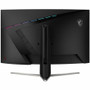 MSI MAG 32 Inch WQHD Curved VA LCD Gaming Monitor 16 To 9 Black 31.5 Viewable Alignment Vertical 325CQRF Screen Class Rapid QD X MAG325CQRFQDE2