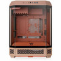 Thermaltake The Tower 600 Gravel Sand Mid Tower Chassis - Mid-tower - Gravel Sand - Tempered Glass, SPCC - 2 x 140mm Fan(s) Installed (Fleet Network)