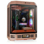 Thermaltake The Tower 600 Gravel Sand Mid Tower Chassis - Mid-tower - Gravel Sand - Tempered Glass, SPCC - 2 x 140mm Fan(s) Installed (Fleet Network)