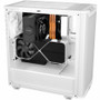 Be Quiet Pure Base 501 Airflow Window White Midi Tower Steel ABS Tempered Glass 2 Fan Installed Acrylonitrile Butadiene Styrene BGW75