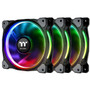 Thermaltake Riing Plus 14 RGB Radiator Fan TT Premium Edition - 5.51" (140 mm) Maximum Fan Diameter - 3 x Fan(s) - 472.7 gal/min - rpm (Fleet Network)
