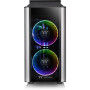 Thermaltake Level 20 GT RGB Plus Edition Full Tower Chassis - Full-tower - Black - SPCC, Tempered Glass - 7 x Bay - Mini ITX, Micro - (Fleet Network)