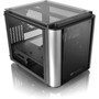 Thermaltake Level 20 VT Micro Chassis - Black - SPCC, Tempered Glass - 6 x Bay - Mini ITX, Micro ATX Motherboard Supported - 9 x - 3 x (Fleet Network)