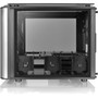 Thermaltake Level 20 VT Micro Chassis - Black - SPCC, Tempered Glass - 6 x Bay - Mini ITX, Micro ATX Motherboard Supported - 9 x - 3 x (CA-1L2-00S1WN-00)