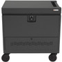 Bretford CUBE Toploader Cart - 4 Casters - 5" (127 mm) Caster Size - Steel - 34" Width x 23" Depth x 33" Height - Platinum - For 40 (Fleet Network)