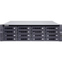 QNAP TS-1677XU-RP-2600-8G SAN/NAS Storage System - AMD Ryzen 5 2600 Hexa-core (6 Core) 3.40 GHz - 16 x HDD Supported - 16 x SSD - 8 GB (Fleet Network)