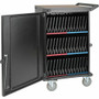 Tripp Lite by Eaton CSC45AC 45-Device AC Charging Station Cart - 3-Shelf Steel/Wood Construction - 120V AC - Black