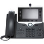 Cisco 8845 IP Phone - Corded/Cordless - Corded - Bluetooth - Wall Mountable, Tabletop - Charcoal  - VoIP - 2 x Network (RJ-45) - PoE (Fleet Network)